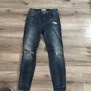 Madewell high riser skinny